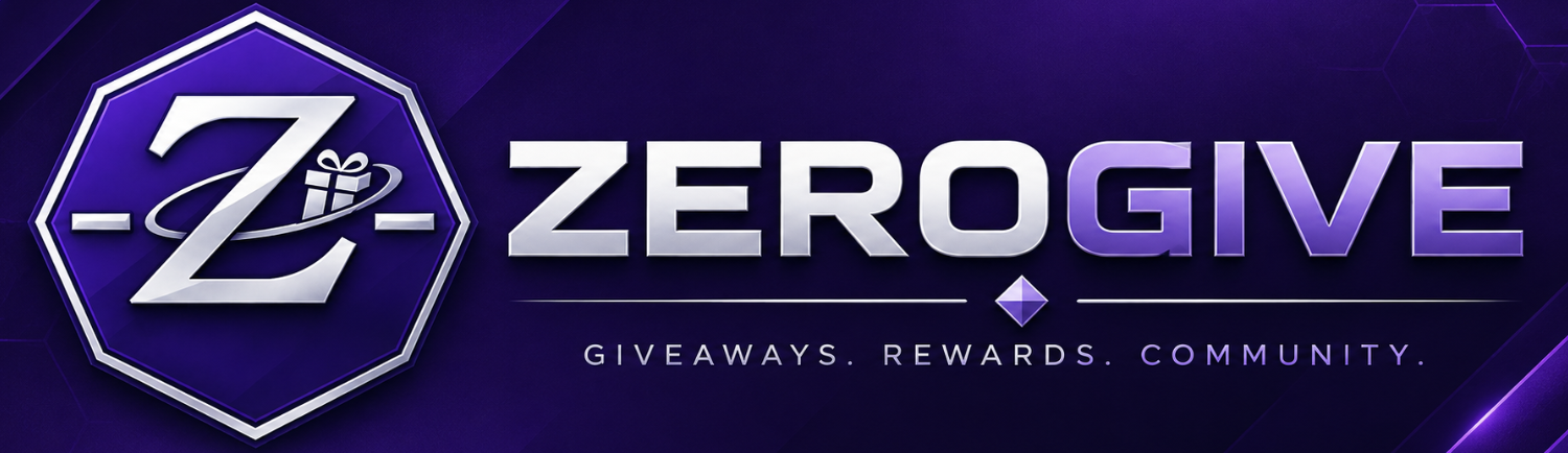 ZeroGive — Giveaways, Rewards, Community
